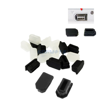 高品质硅胶 Firewire 400 1394 6pin 端口防尘塞盖