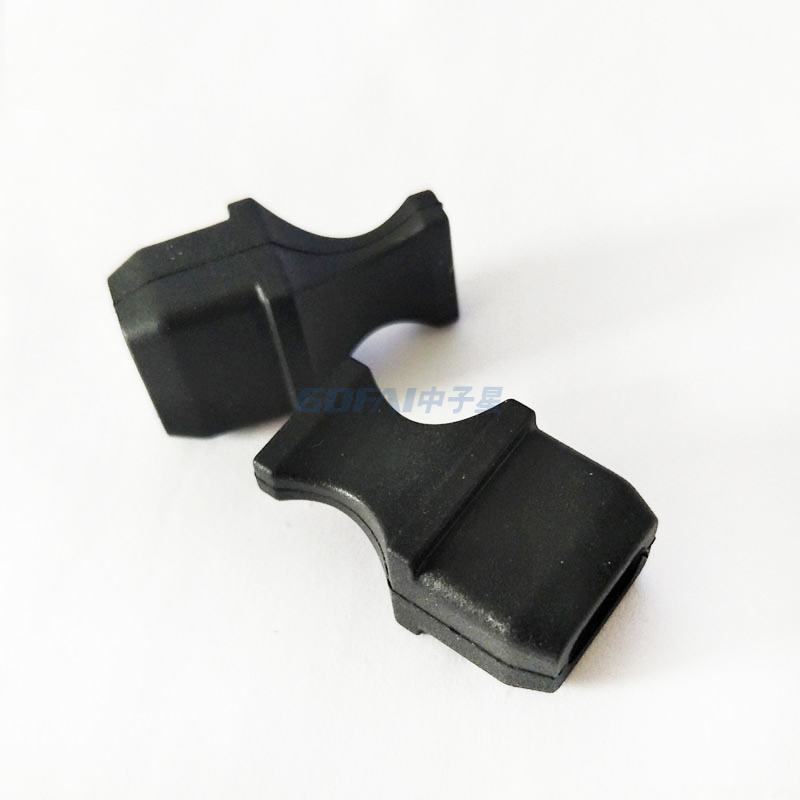 高品质硅胶 SFP MPO 收发器光纤黑色防尘罩插头