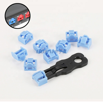 带钥匙保护数据安全 RJ45 防尘塞阻隔器