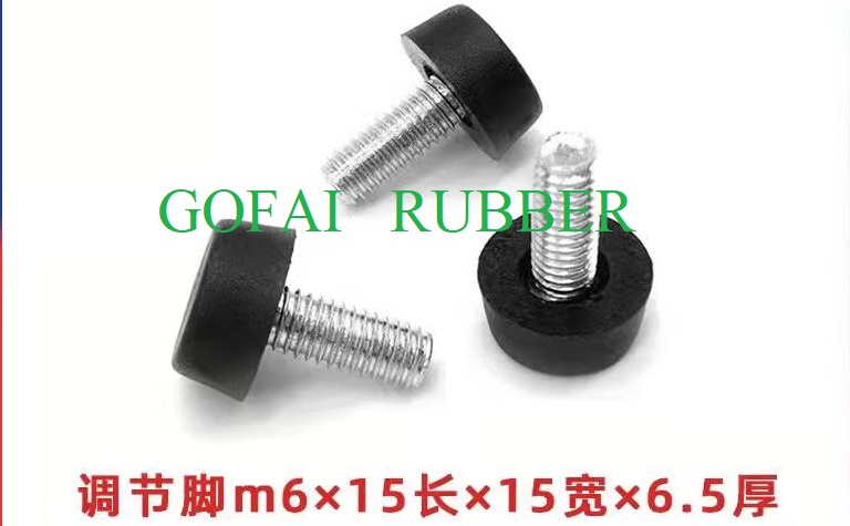  塑料插头和紧固件15*15*6.5*M6