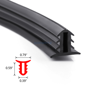 汽车仪表板挡风玻璃边缘间隙中央控制台隔音密封条