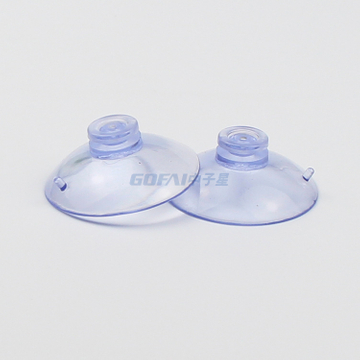 22mm 30mm 35mm 40mm 45mm 透明塑料蘑菇头吸盘不带挂钩