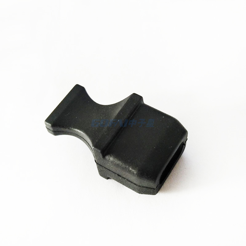 高品质硅胶 SFP MPO 收发器光纤黑色防尘罩插头