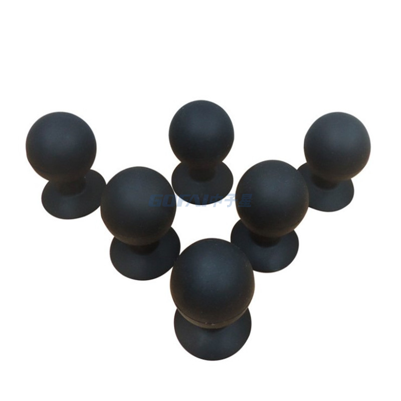 OEM定制防静电真空橡胶硅胶吸盘球开口吸球支架手机支架适用于智能手机液晶玻璃