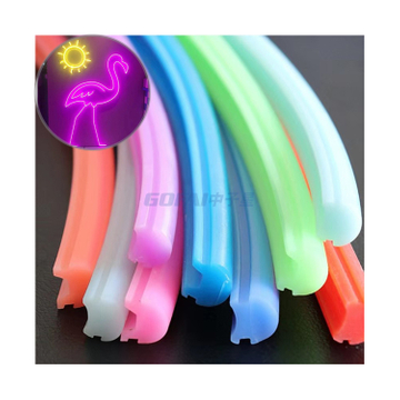装饰性彩色 LED 霓虹灯硅胶导条 