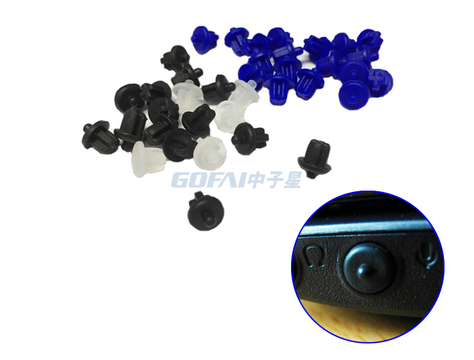Audio A 6.35mm 耳机插孔硅胶橡胶防尘盖插头用于电脑