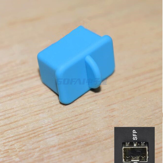  硅胶SD卡连接器防尘塞电脑母SD接口