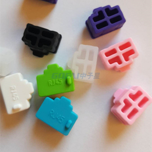  以太网集线器端口 RJ45 母端口防尘罩