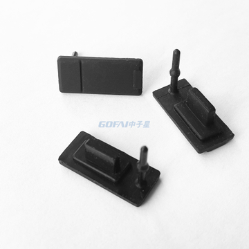 用于 USB 母端口的高品质成型硅胶 USB Type-A 防尘塞盖