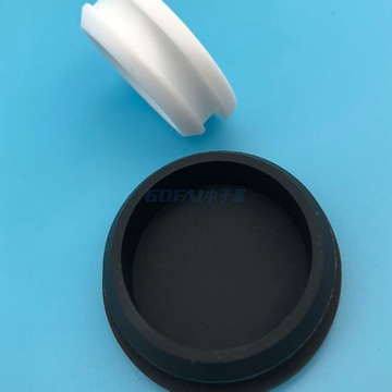 定制模制或挤出硅胶零件 硅橡胶孔塞 硅胶锥形塞 固体粉末涂料 定制 