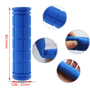 定制自行车硅橡胶把手 22 毫米管套 